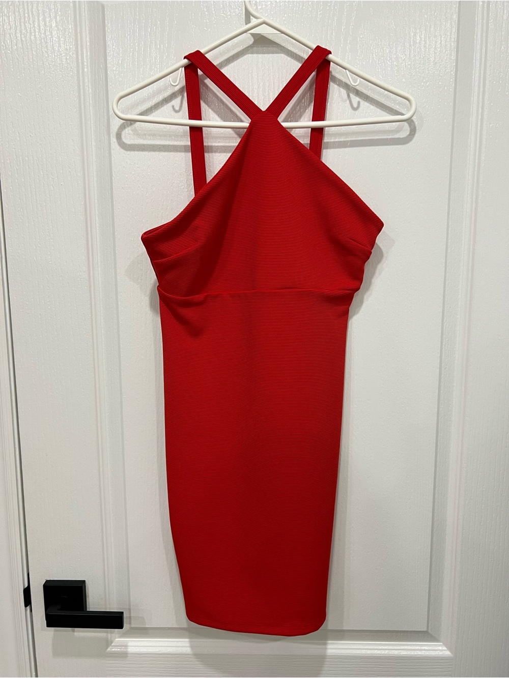 Forever 21 Red One-Shoulder Bodycon Dress